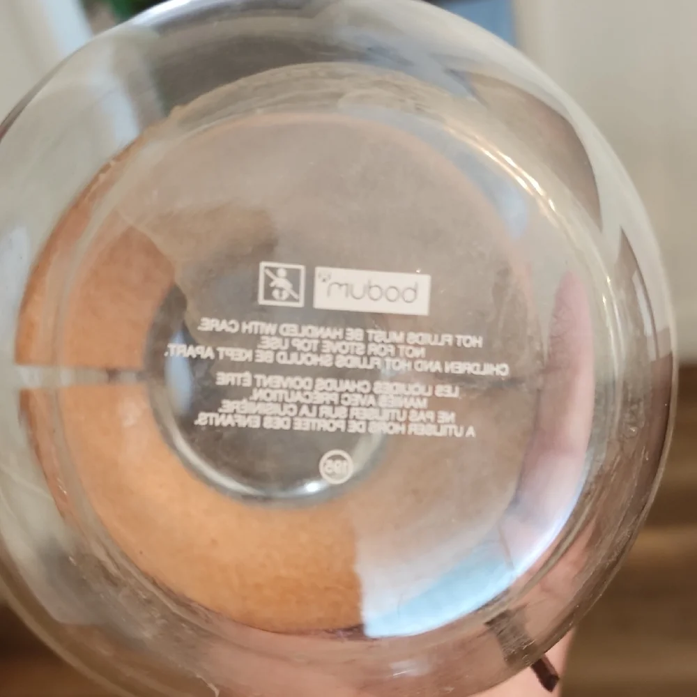 Bodum Glass Coffee Brewer with Cork and Black Accents - Picture 3 of 3